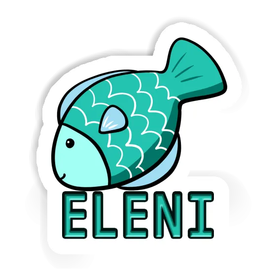 Eleni Aufkleber Fisch Notebook Image