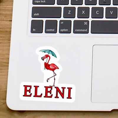 Flamingo Sticker Eleni Gift package Image