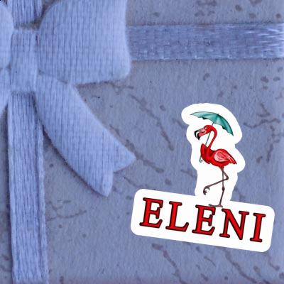 Flamingo Sticker Eleni Laptop Image