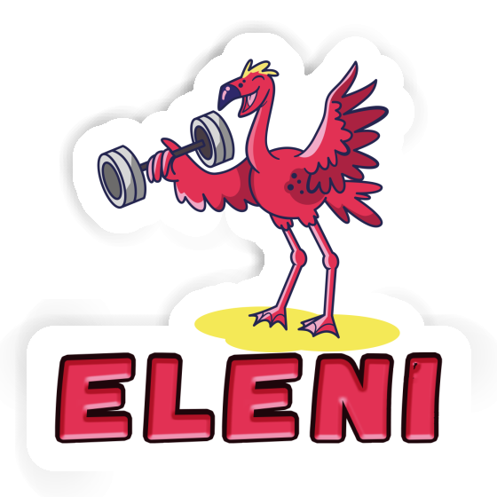Eleni Autocollant Flamant rose Laptop Eleni Autocollant Flamant rose Laptop Image