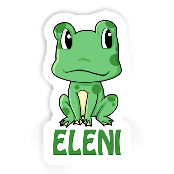 Sticker Frosch Eleni Notebook Sticker Frosch Eleni Notebook Image