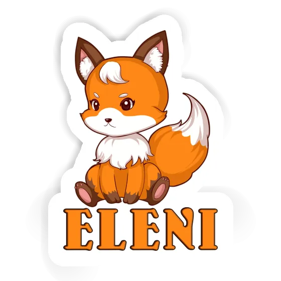 Eleni Sticker Fox Notebook Eleni Sticker Fox Gift package Image