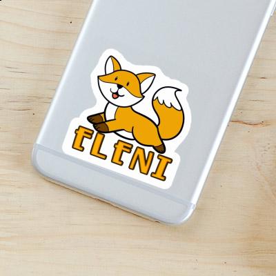 Fox Sticker Eleni Notebook Image