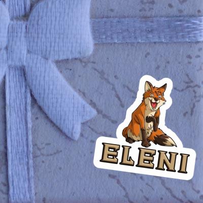 Fox Sticker Eleni Notebook Image
