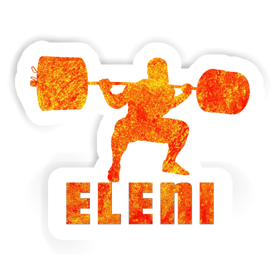 Autocollant Eleni Haltérophilie Notebook Autocollant Eleni Haltérophilie Notebook Image