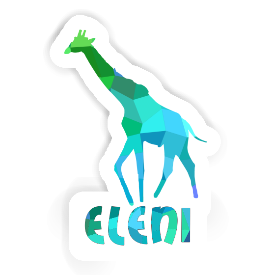 Autocollant Eleni Girafe Notebook Autocollant Eleni Girafe Gift package Image