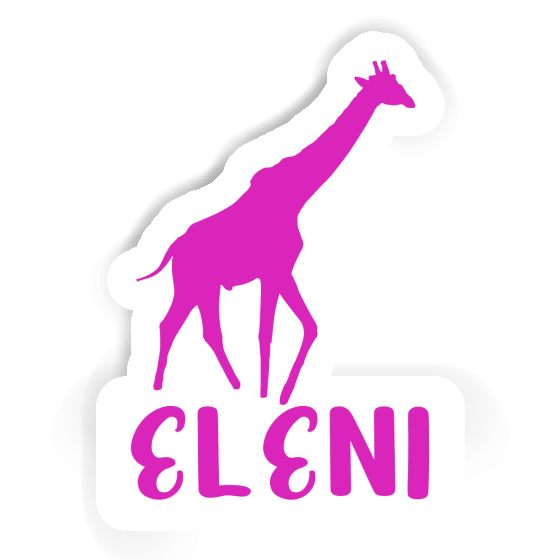 Autocollant Girafe Eleni Notebook Autocollant Girafe Eleni Gift package Image