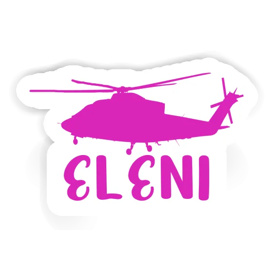 Autocollant Eleni Hélicoptère Notebook Image