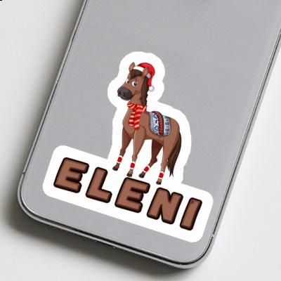 Sticker Eleni Weihnachtspferd Sticker Eleni Weihnachtspferd Image