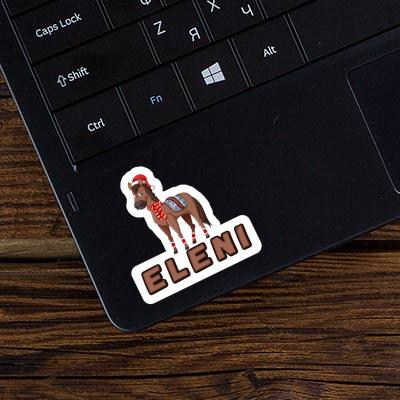 Cheval de Noël Autocollant Eleni Laptop Cheval de Noël Autocollant Eleni Laptop Image