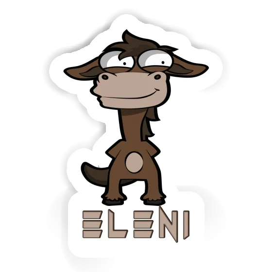 Eleni Sticker Standing Horse Notebook Eleni Sticker Standing Horse Gift package Image