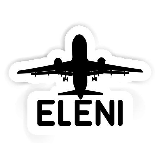 Jumbo-Jet Autocollant Eleni Laptop Image