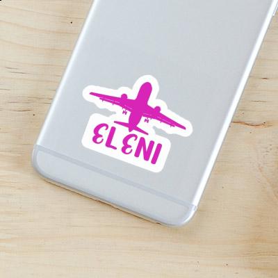 Eleni Autocollant Jumbo-Jet Laptop Image