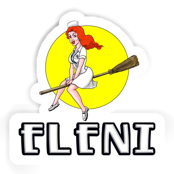 Eleni Aufkleber Krankenschester Eleni Aufkleber Krankenschester Image