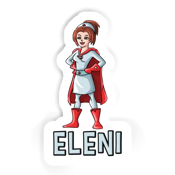 Sticker Pflegerin Eleni Notebook Sticker Pflegerin Eleni Gift package Image