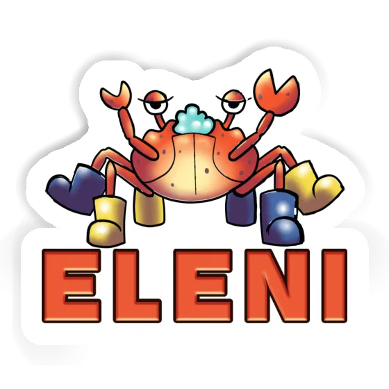 Sticker Eleni Crab Sticker Eleni Crab Image