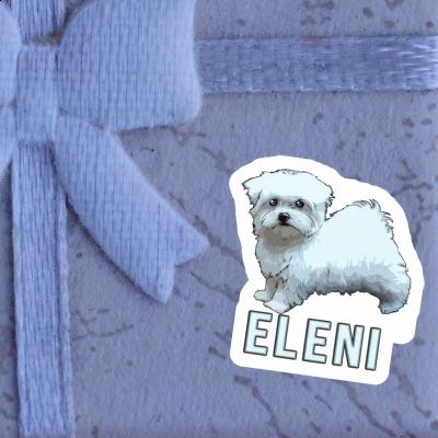 Autocollant Chien Eleni Laptop Autocollant Chien Eleni Laptop Image