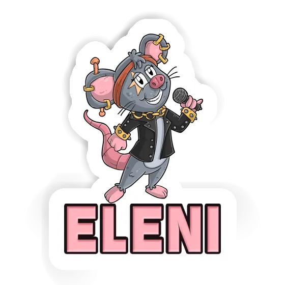 Aufkleber Eleni Sängerin Aufkleber Eleni Sängerin Image