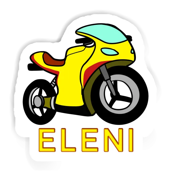 Autocollant Eleni Moto Notebook Image