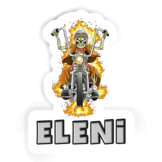 Eleni Sticker Motorbike Rider Gift package Image