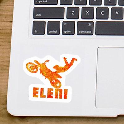 Sticker Eleni Motocross Jumper Notebook Image