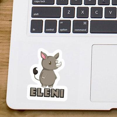 Sticker Eleni Rhinoceros Gift package Image