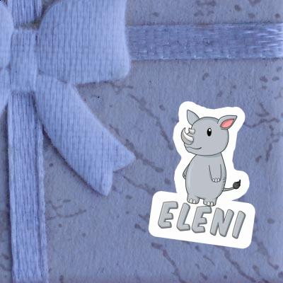 Rhinoceros Sticker Eleni Notebook Rhinoceros Sticker Eleni Gift package Image