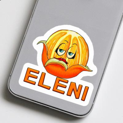 Eleni Sticker Orange Laptop Eleni Sticker Orange Laptop Image