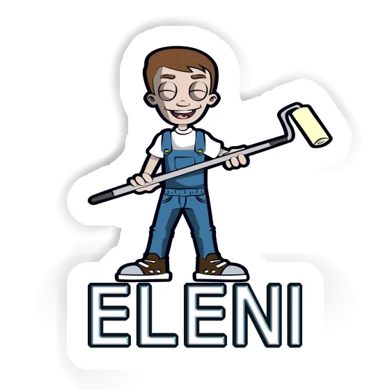 Sticker Eleni Painter Notebook Sticker Eleni Painter Gift package Image