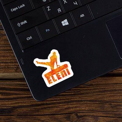 Eleni Sticker Gymnast Notebook Eleni Sticker Gymnast Gift package Image