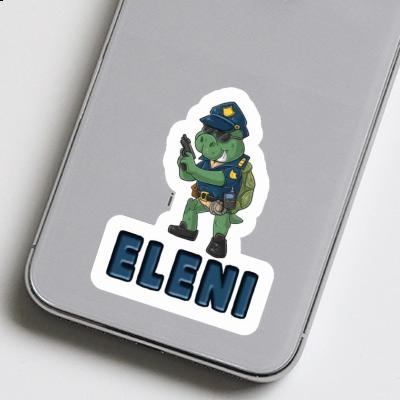 Polizist Sticker Eleni Laptop Image