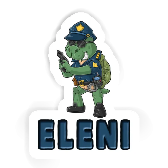 Polizist Sticker Eleni Gift package Image