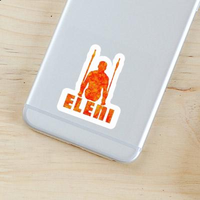 Sticker Ring gymnast Eleni Laptop Image