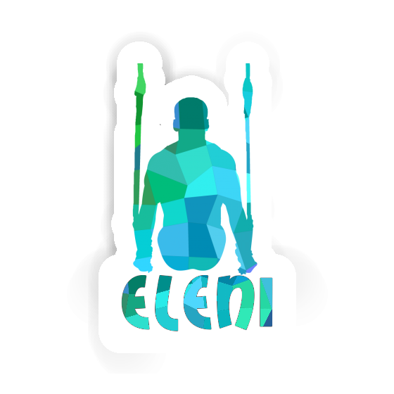 Sticker Eleni Ring gymnast Laptop Image