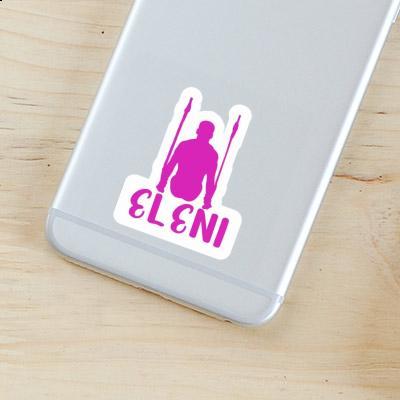 Eleni Sticker Ring gymnast Notebook Image
