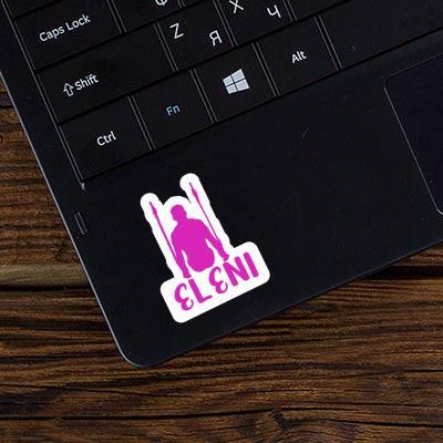 Eleni Sticker Ring gymnast Notebook Image