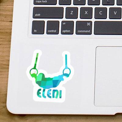 Eleni Sticker Ring gymnast Laptop Eleni Sticker Ring gymnast Laptop Image
