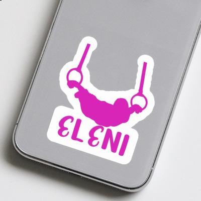 Autocollant Eleni Gymnaste aux anneaux Image