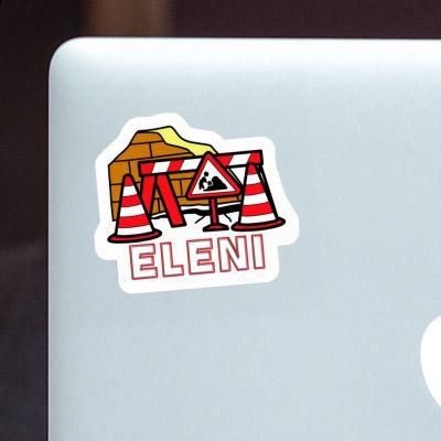 Aufkleber Baustelle Eleni Laptop Aufkleber Baustelle Eleni Laptop Image