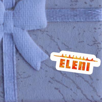 Sticker Eleni Ruderboot Notebook Image