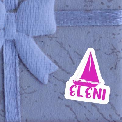 Sailboat Sticker Eleni Gift package Image