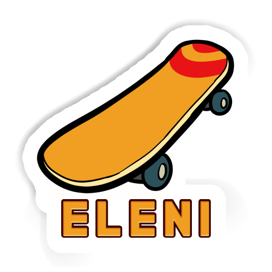 Sticker Skateboard Eleni Laptop Image