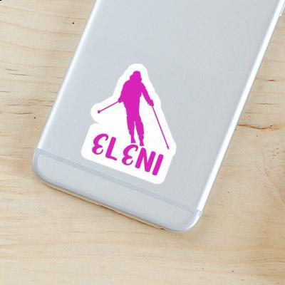 Sticker Eleni Skier Laptop Image
