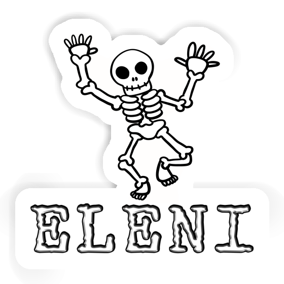 Eleni Aufkleber Skelett Eleni Aufkleber Skelett Image