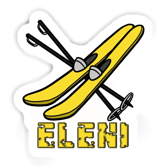 Autocollant Eleni Ski Gift package Image