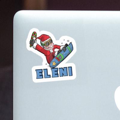 Snowboarder Aufkleber Eleni Notebook Snowboarder Aufkleber Eleni Gift package Image