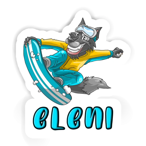 Snowboarder Aufkleber Eleni Gift package Image