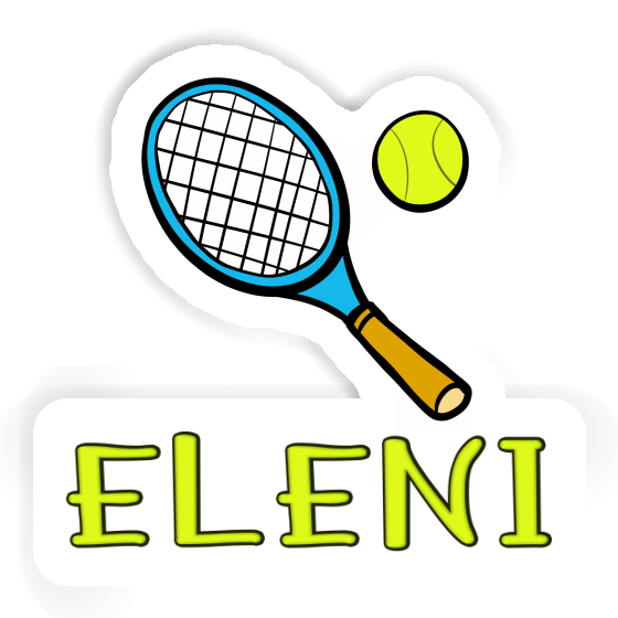 Tennis Racket Sticker Eleni Gift package Image