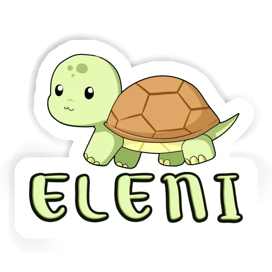 Tortue Autocollant Eleni Notebook Tortue Autocollant Eleni Notebook Image