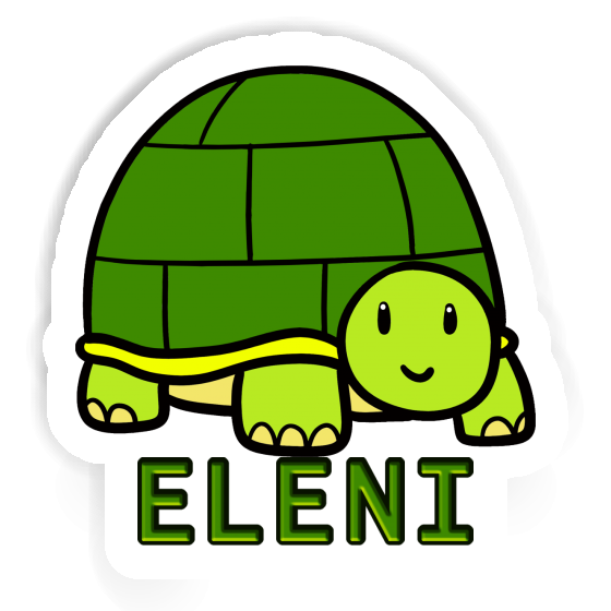Autocollant Eleni Tortue Notebook Image